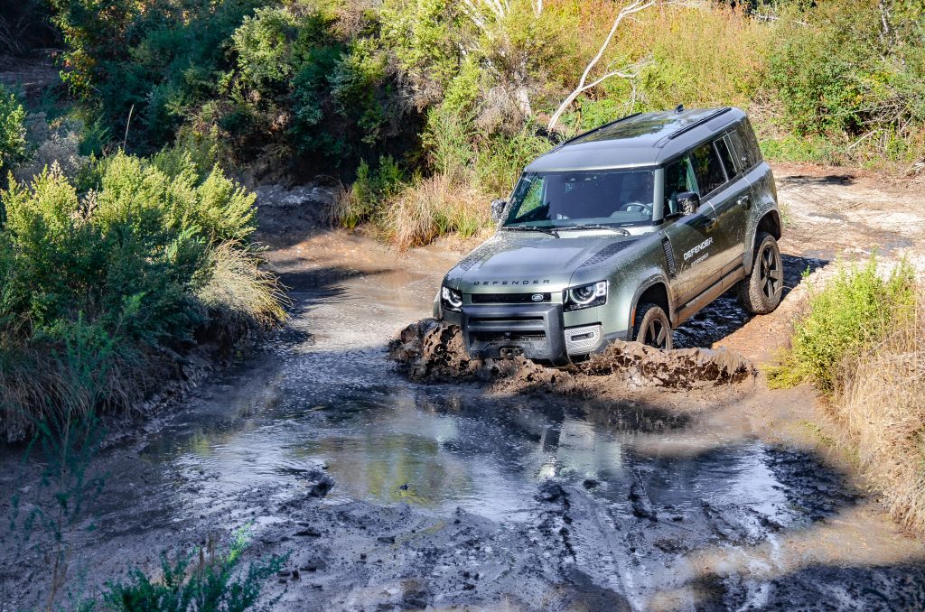 Switchbacks, rocky outcroppings, and water crossings offer lessons in vehicle capability