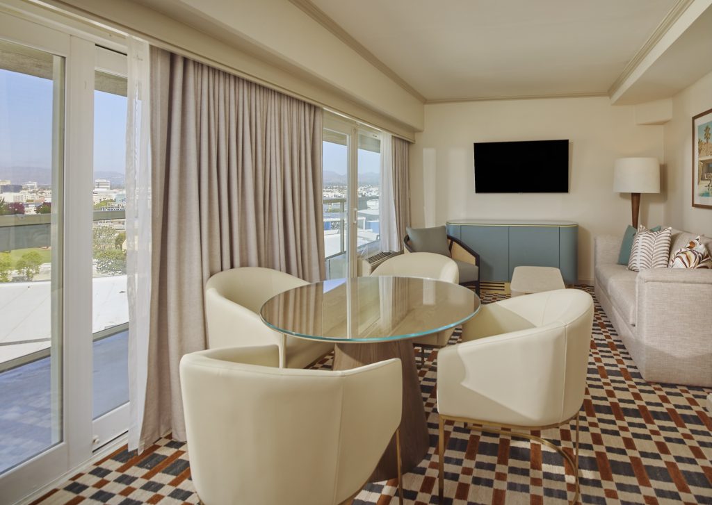 A Sunset Suite Living Room