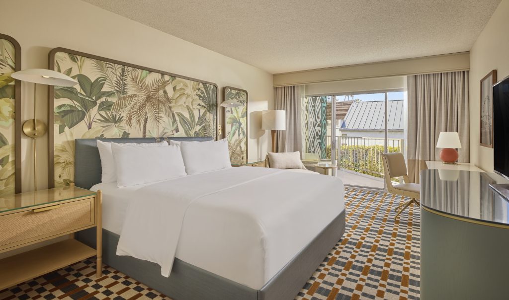 A multi-million dollar renovation included a guest room refresh
