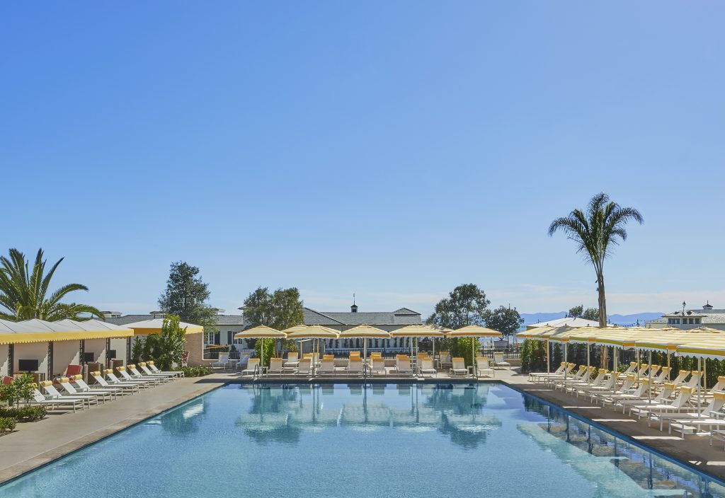 The resort features two large pools: this, the family pool, and an adult specific pool