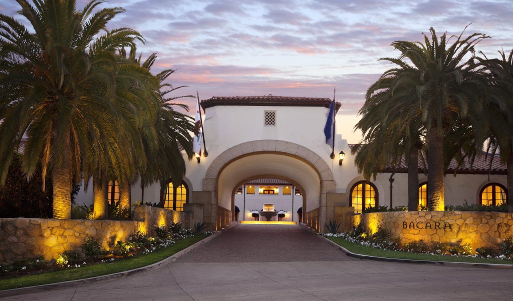 The Ritz-Carlton Bacara, Santa Barbara entrance