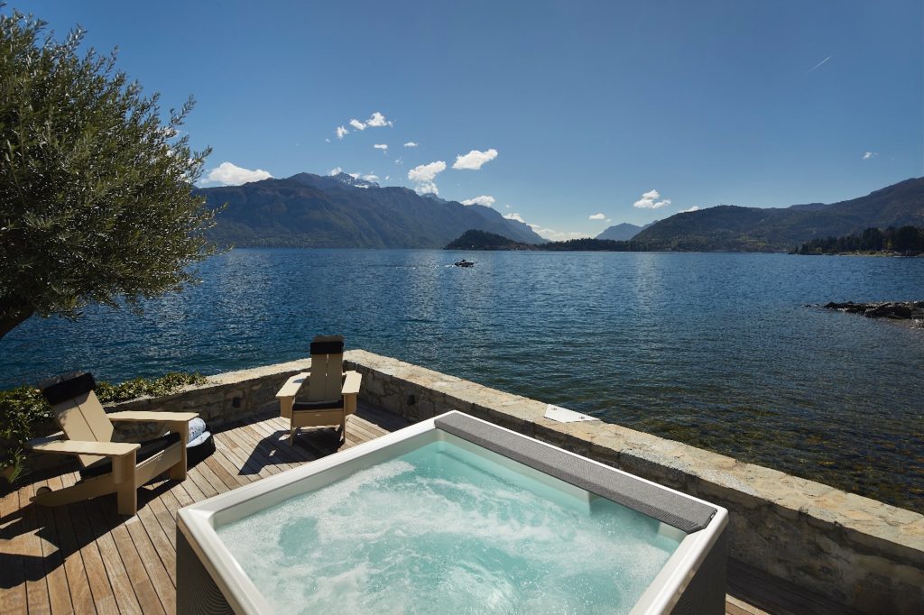 This Lake Como waterfront villa offers dramatic views